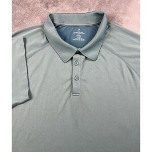 Fabletics Training Day Polo Performance Stretch‎ Golf Men's Size XXL Green